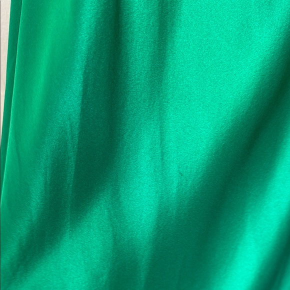 NWT- Silk Saloni The Fleur Dress in Green, Sz 10 - Picture 13 of 17